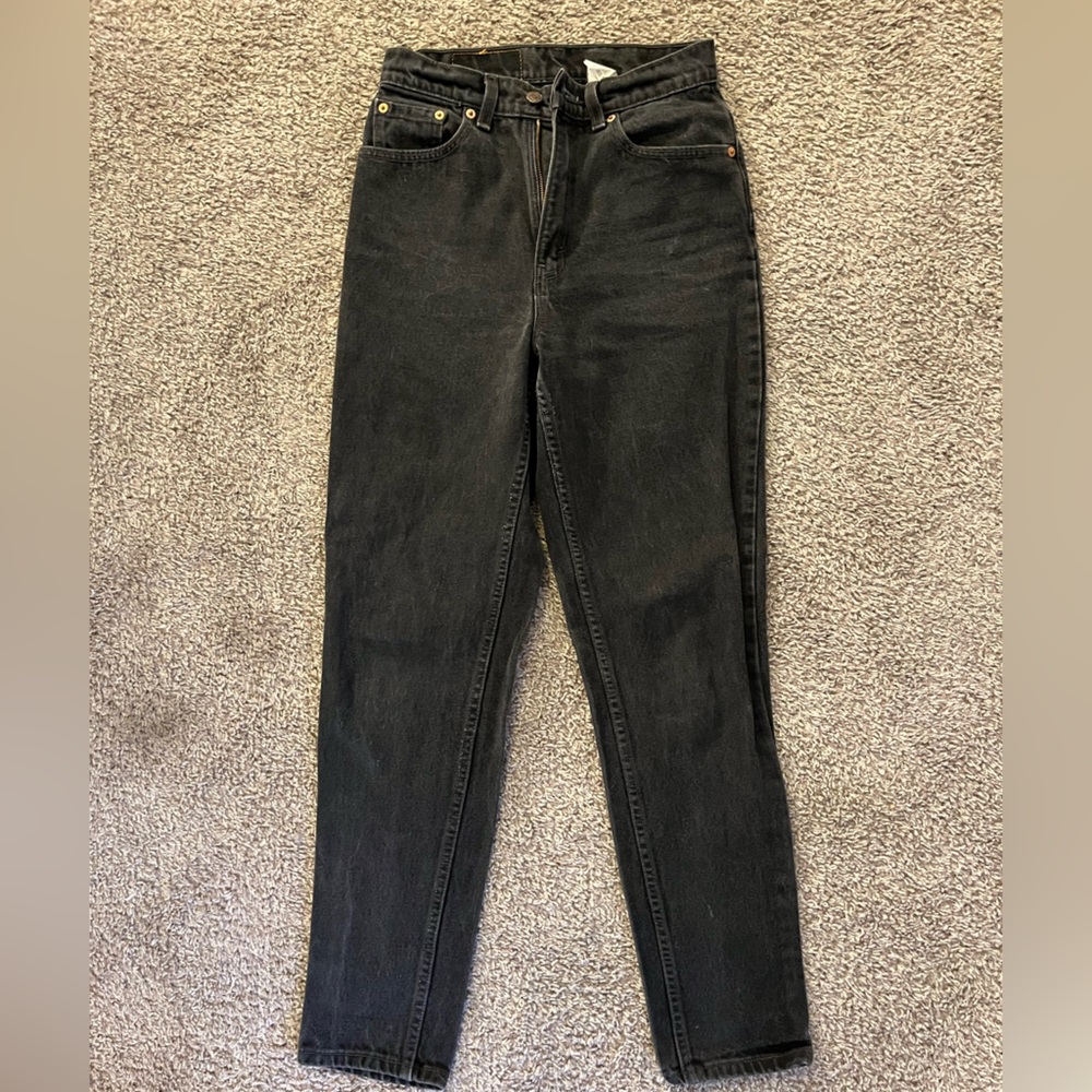 Levi’s black denim